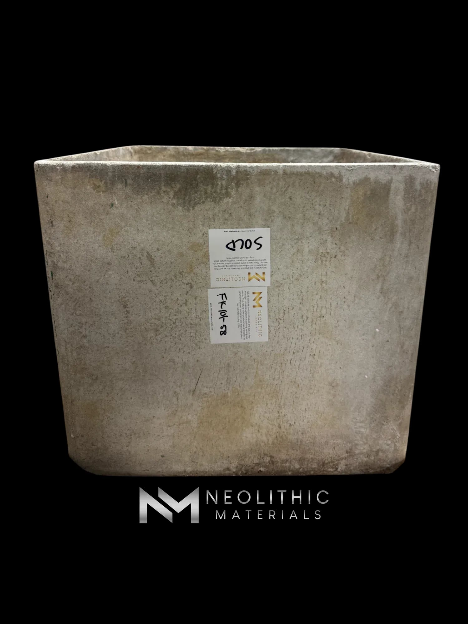 Willy Guhl Square Planter - Image 1