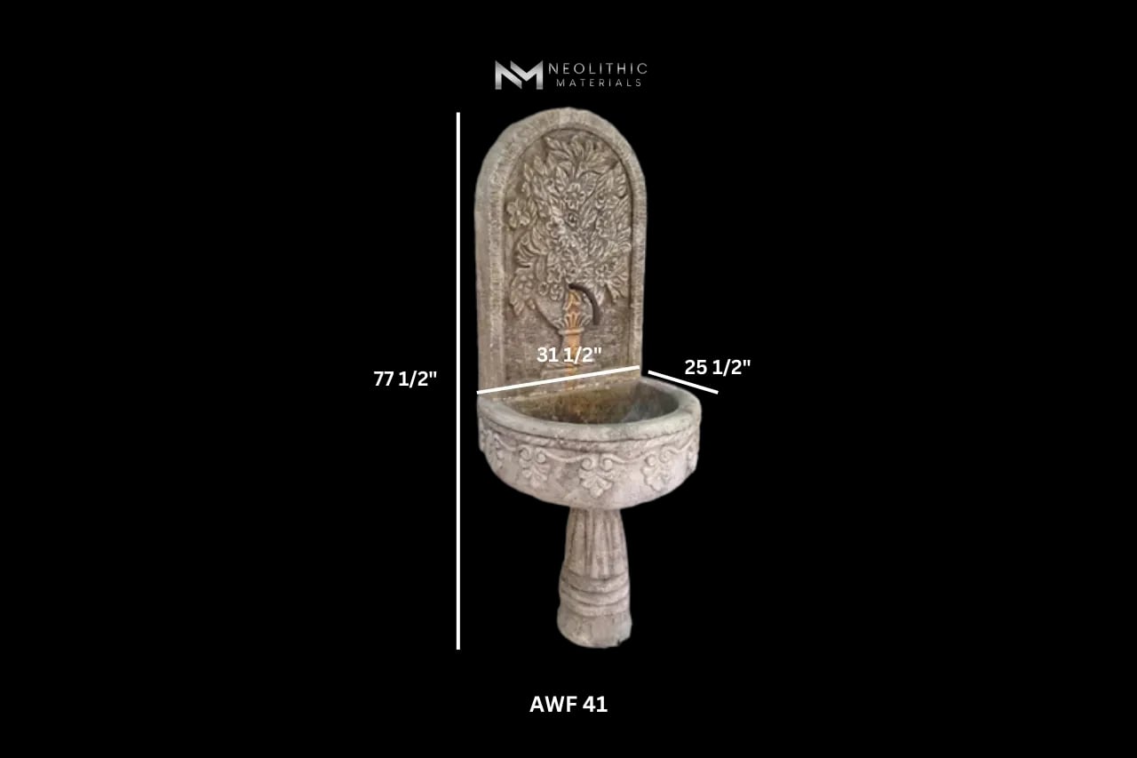 Reclaimed Limestone Fountain - Image 2