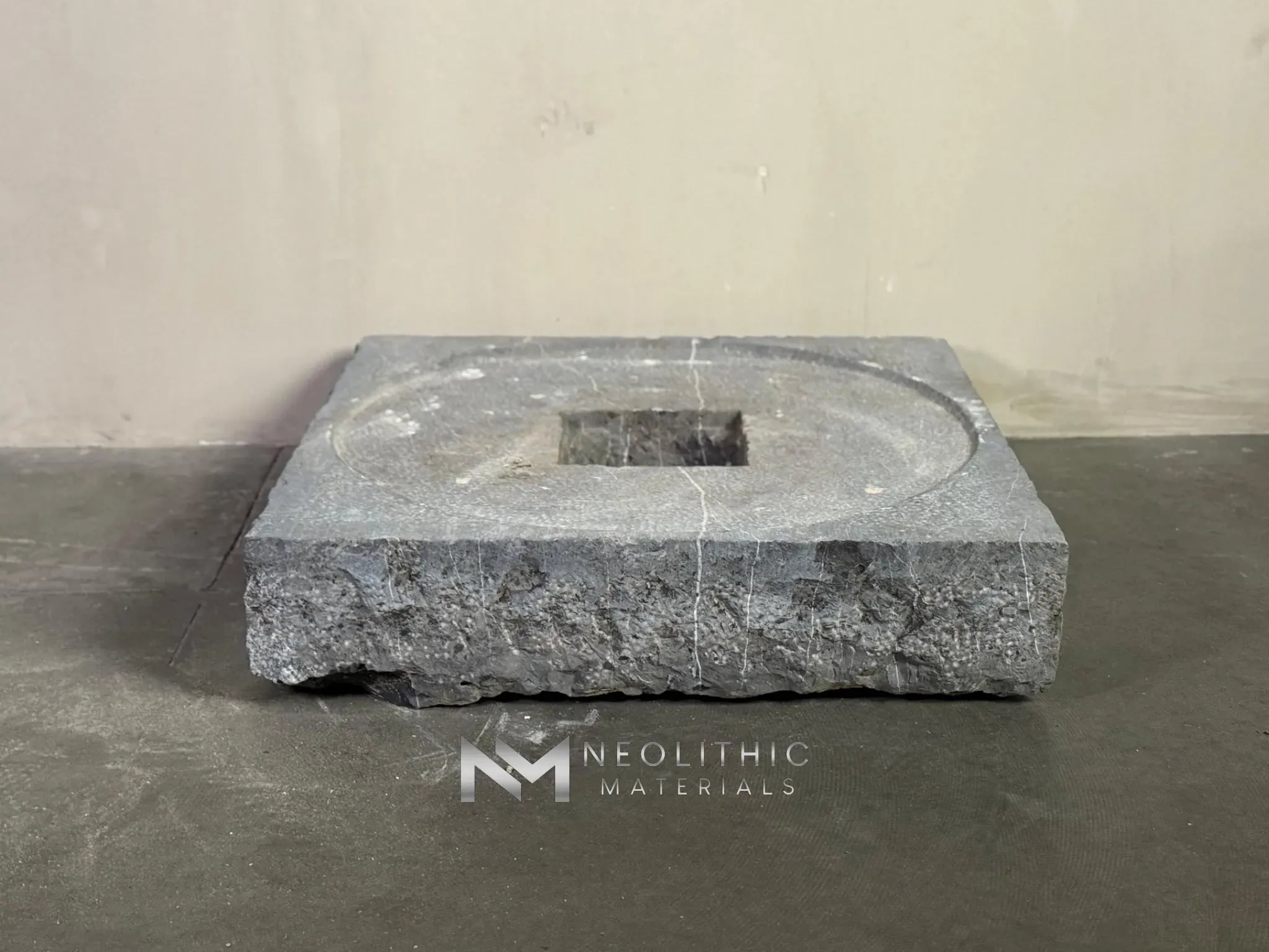 Belgian Antique Petit Granite Bluestone Slab - Image 1