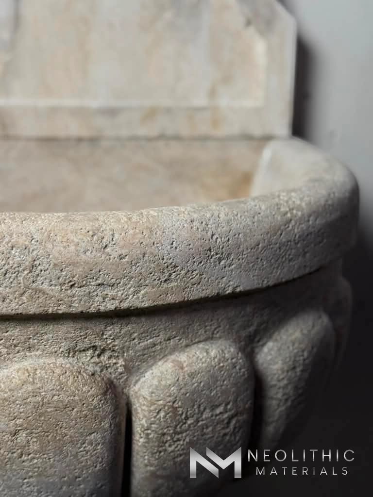 Reclaimed Limestone Fountain - Image 6