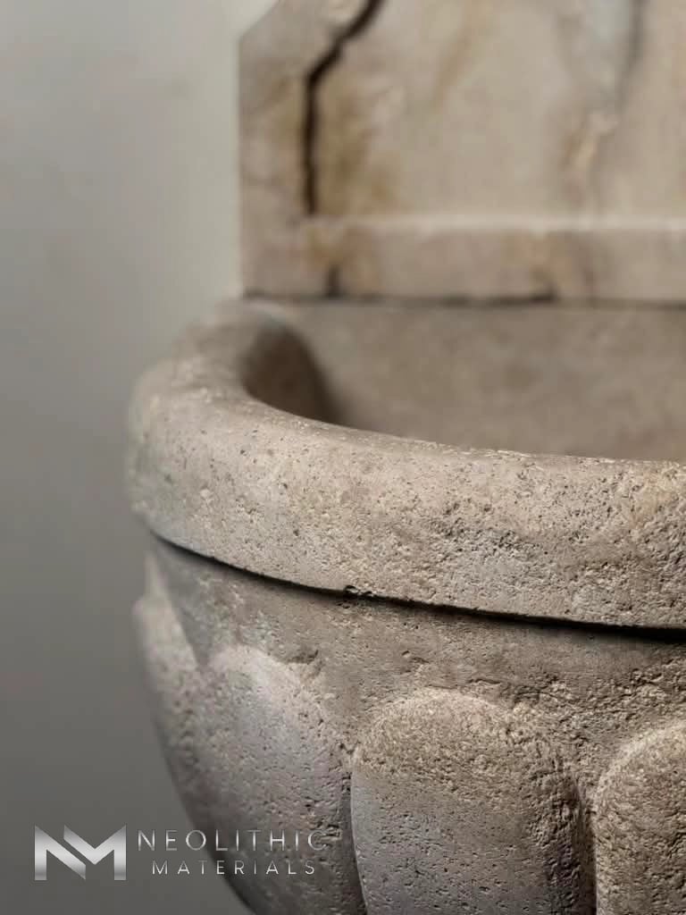 Reclaimed Limestone Fountain - Image 7