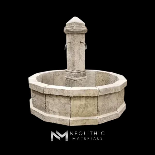 Reclaimed Limestone Fountain - Image 1