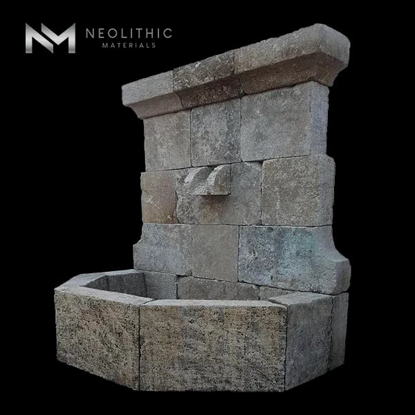 Reclaimed Limestone Fountain - Image 3