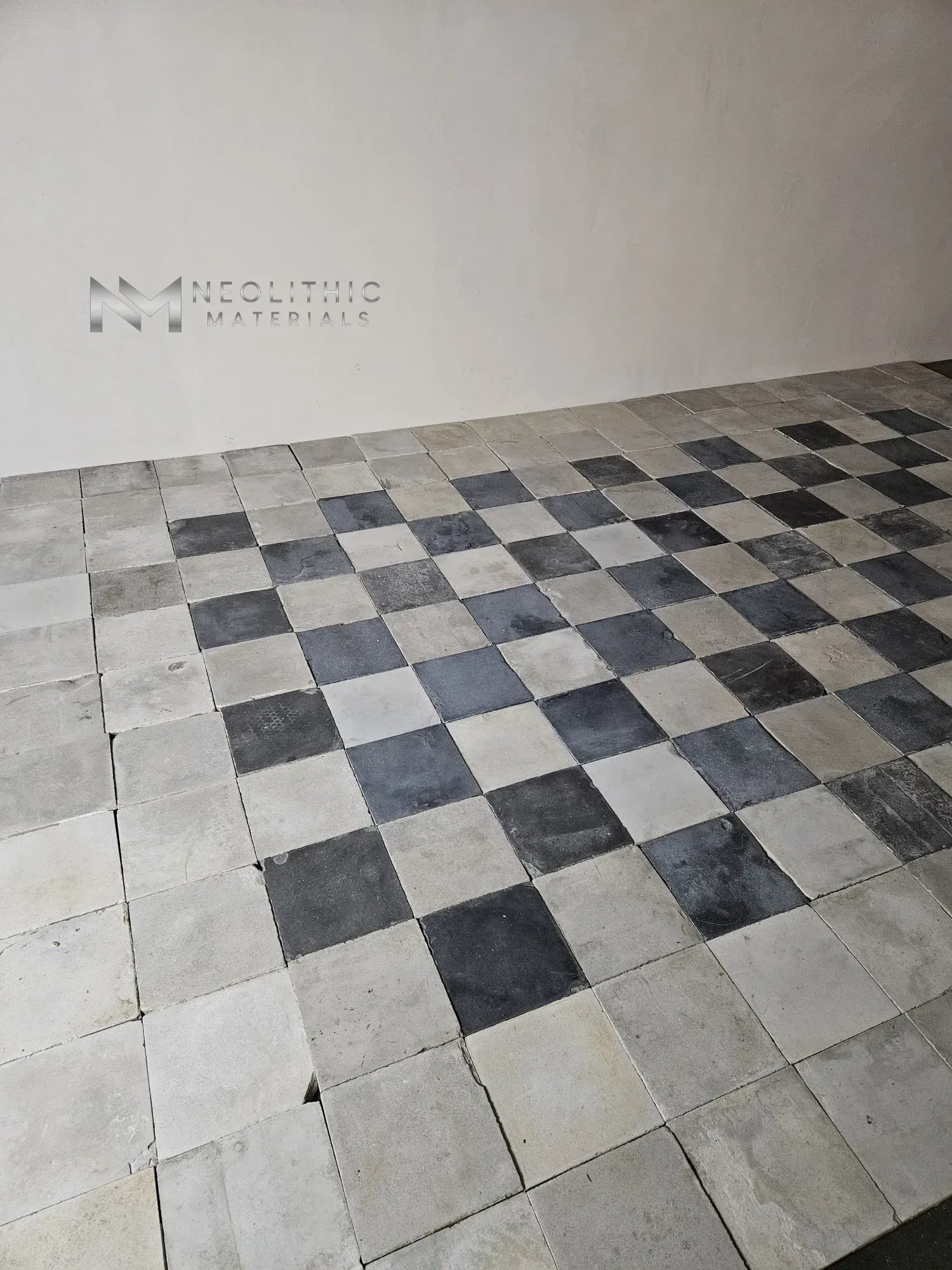 Black and White Cement Tiles - Image 3