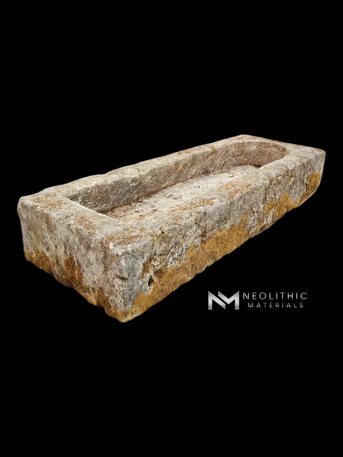 French Antique 19th Century Limestone Trough - Image 3