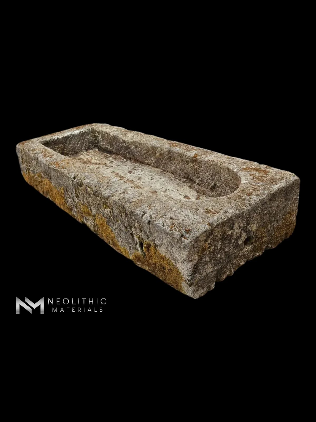 French Antique 19th Century Limestone Trough - Image 4