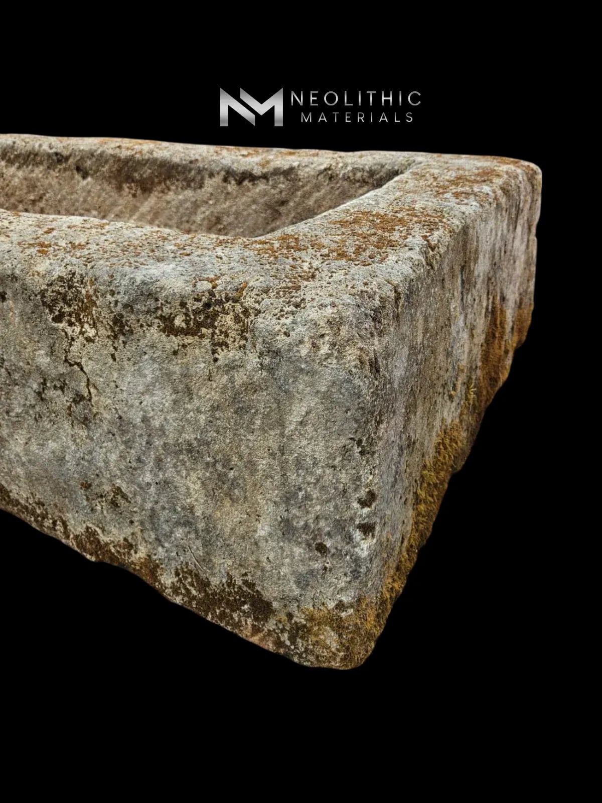 French Antique 19th Century Limestone Trough - Image 5