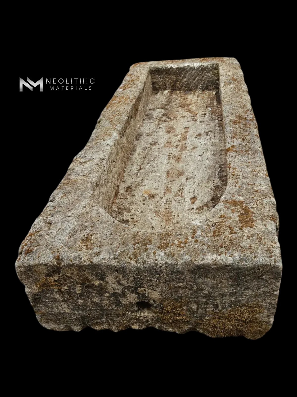 French Antique 19th Century Limestone Trough - Image 7