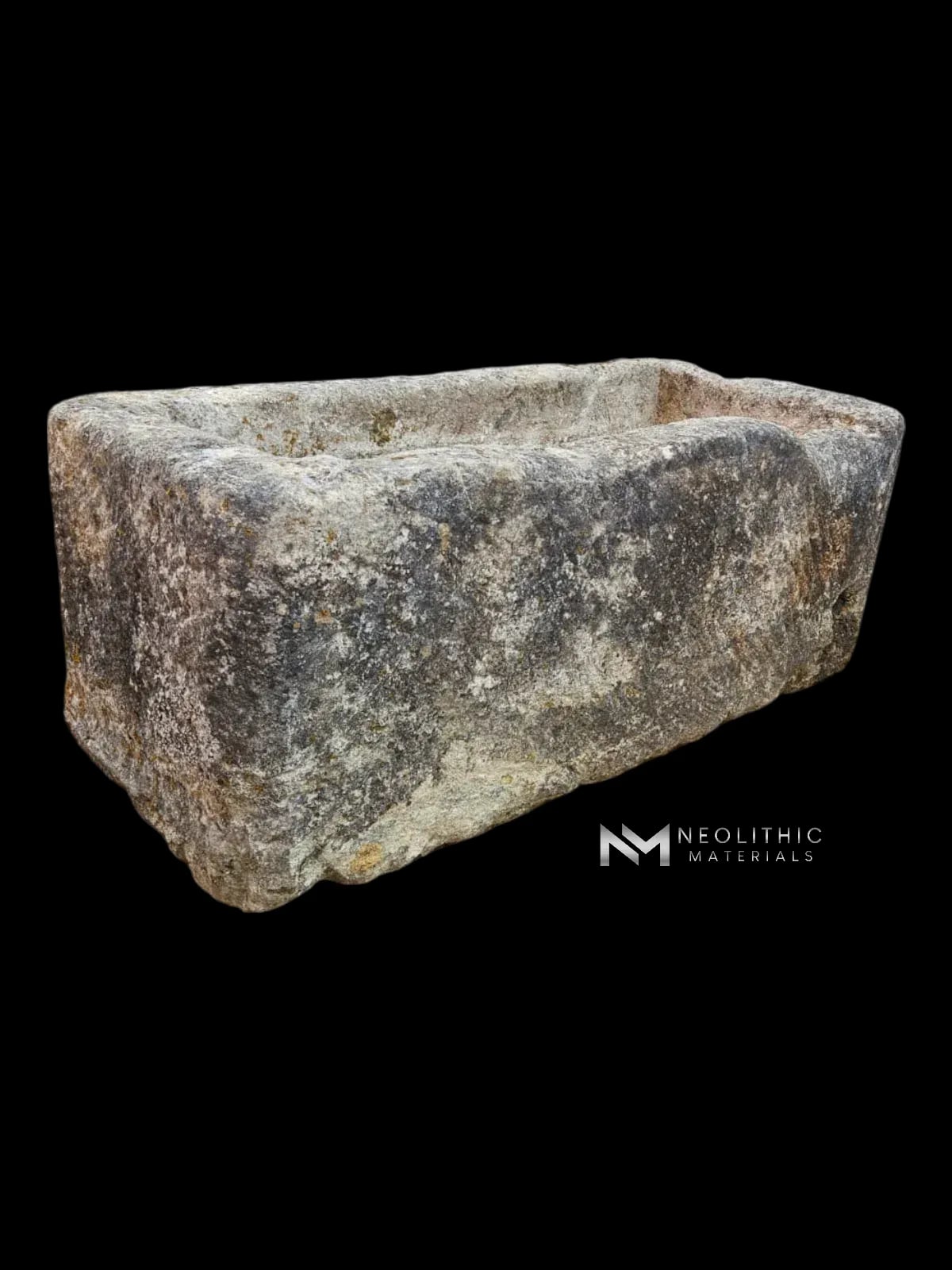 French Antique 18th Century Limestone Trough - Image 3