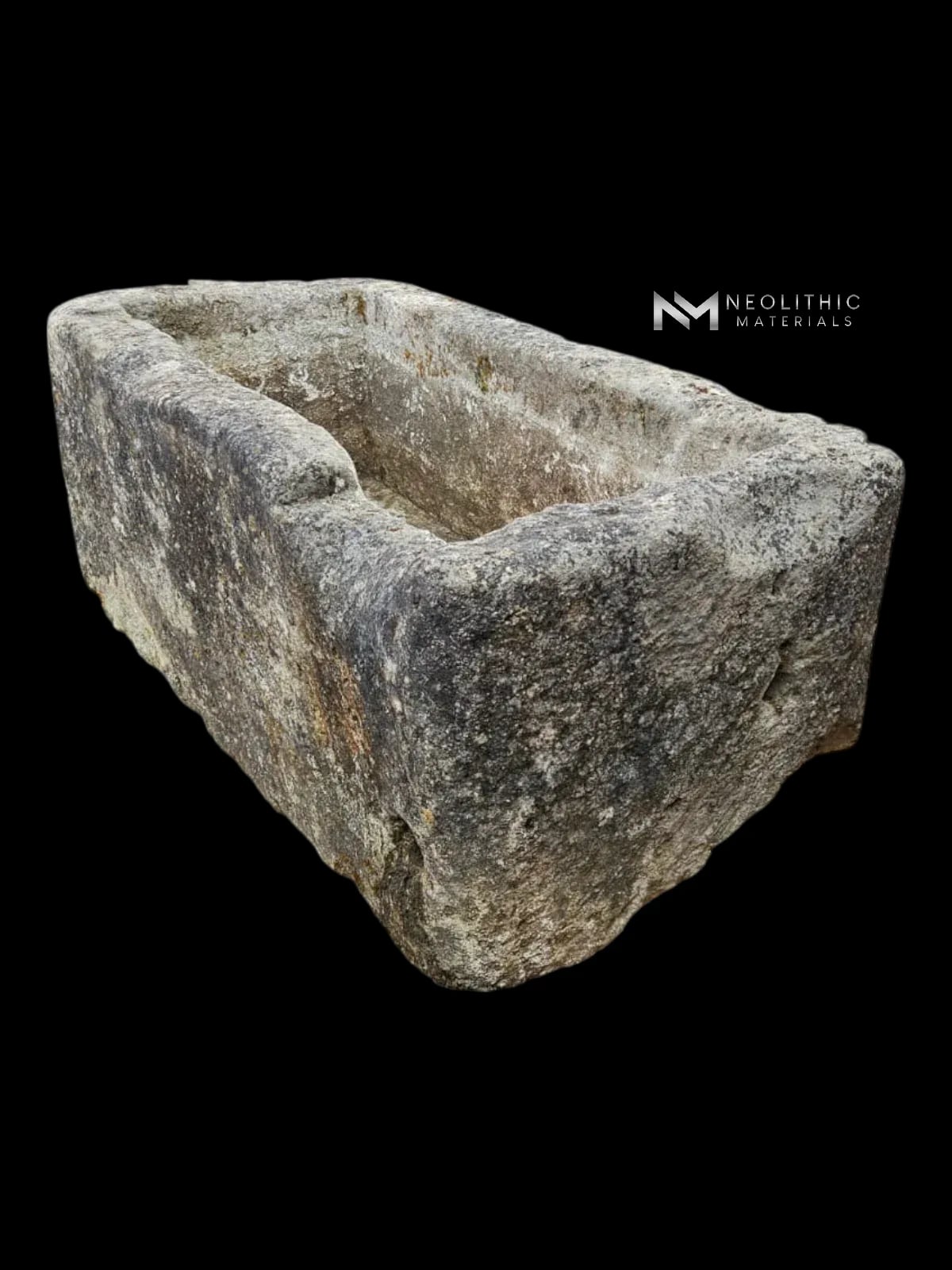 French Antique 18th Century Limestone Trough - Image 4