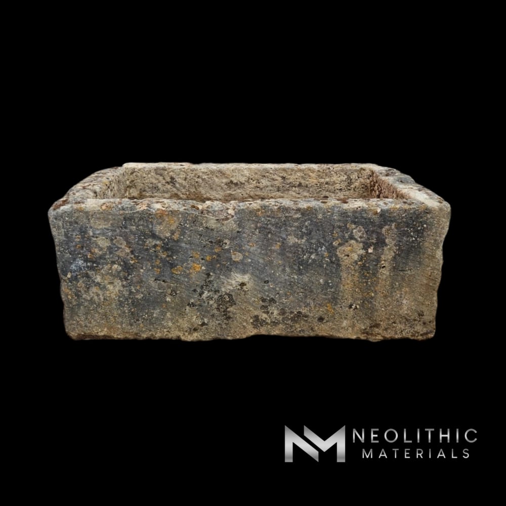 Antique French Limestone Trough