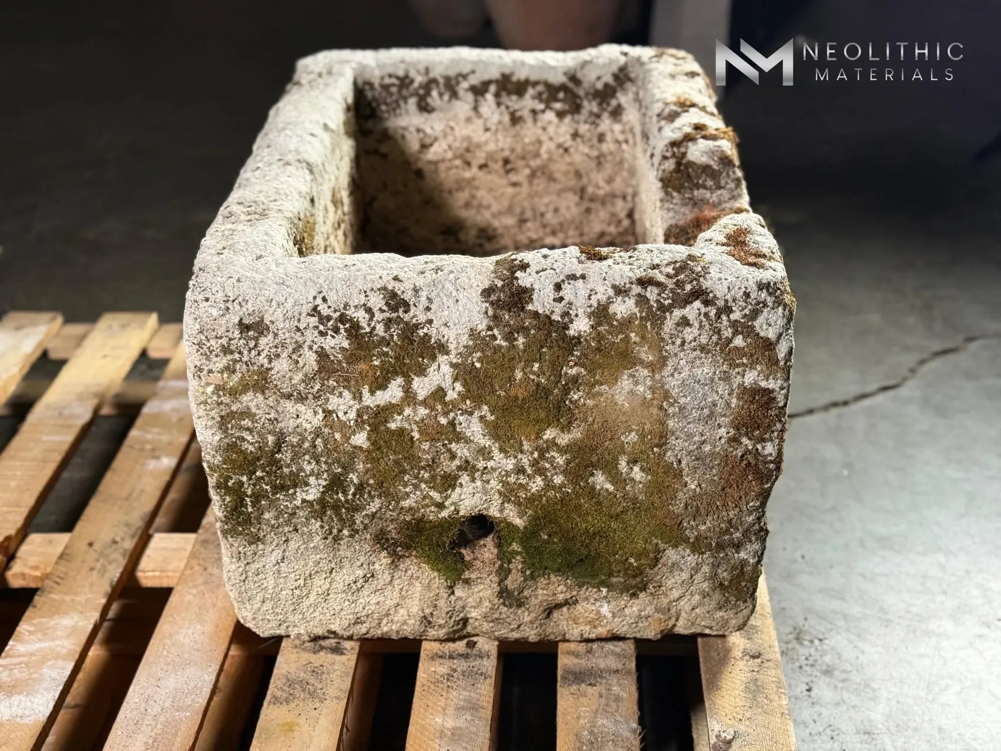 French Antique Limestone Trough - Image 6
