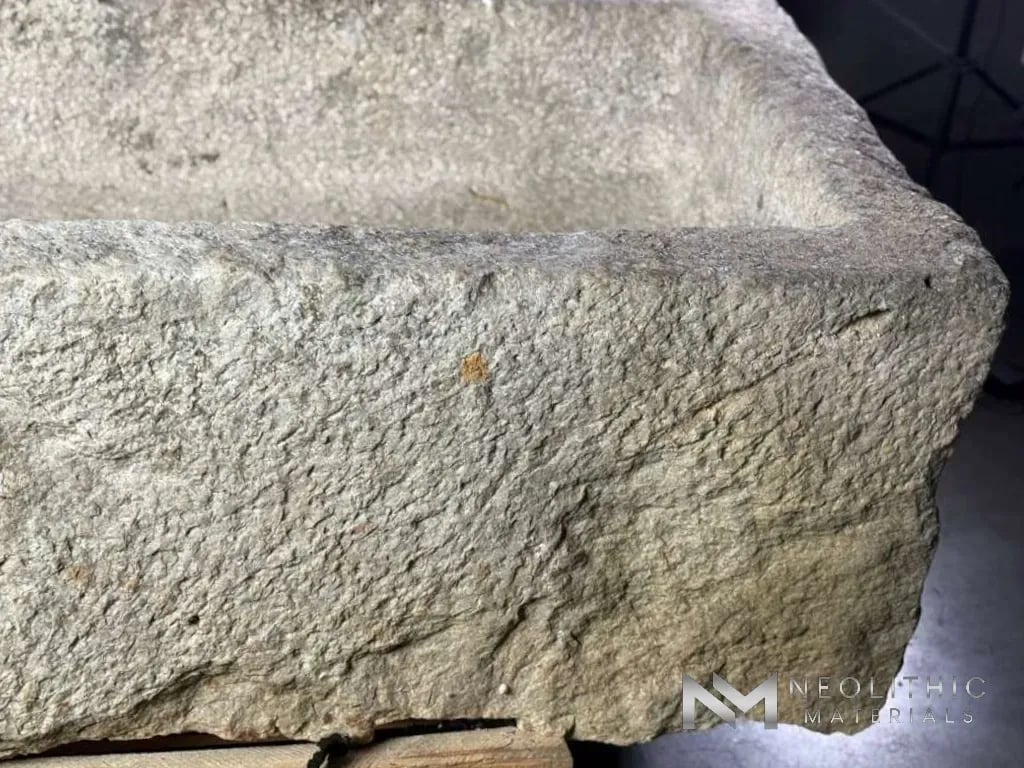French Antique Limestone Trough - Image 8