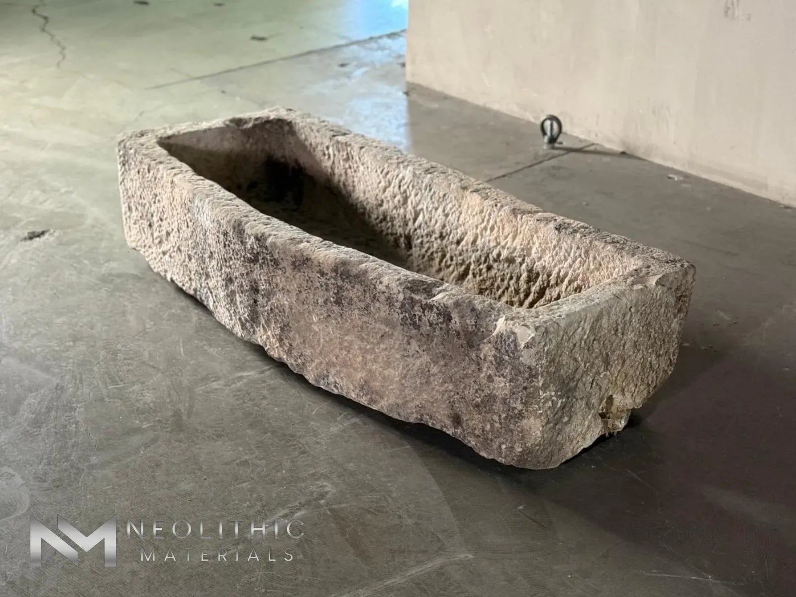French Antique Limestone Trough - Image 5