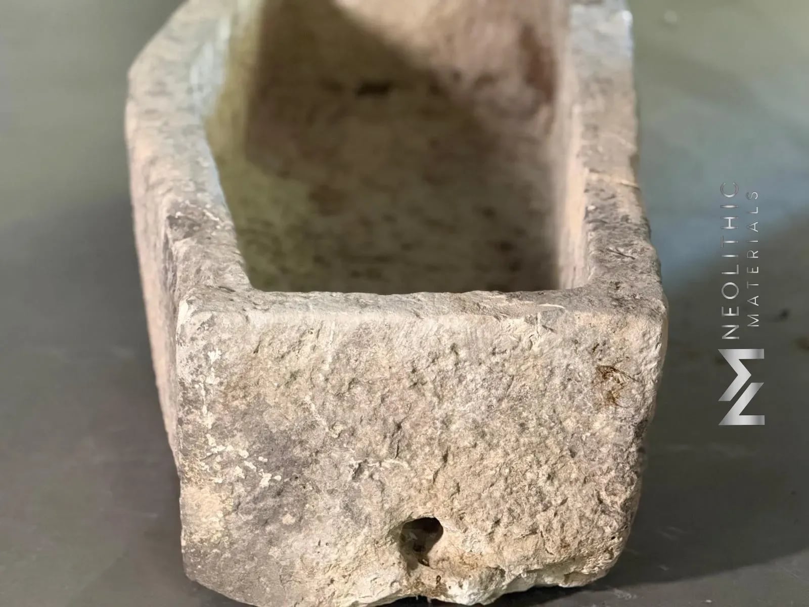 French Antique Limestone Trough - Image 7