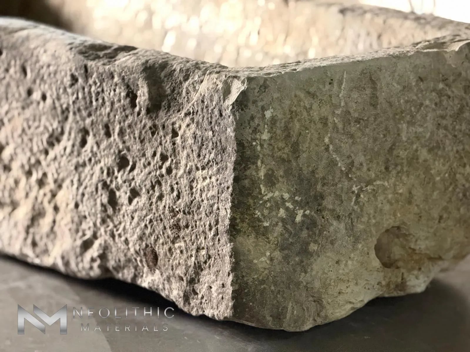 French Antique Limestone Trough - Image 9