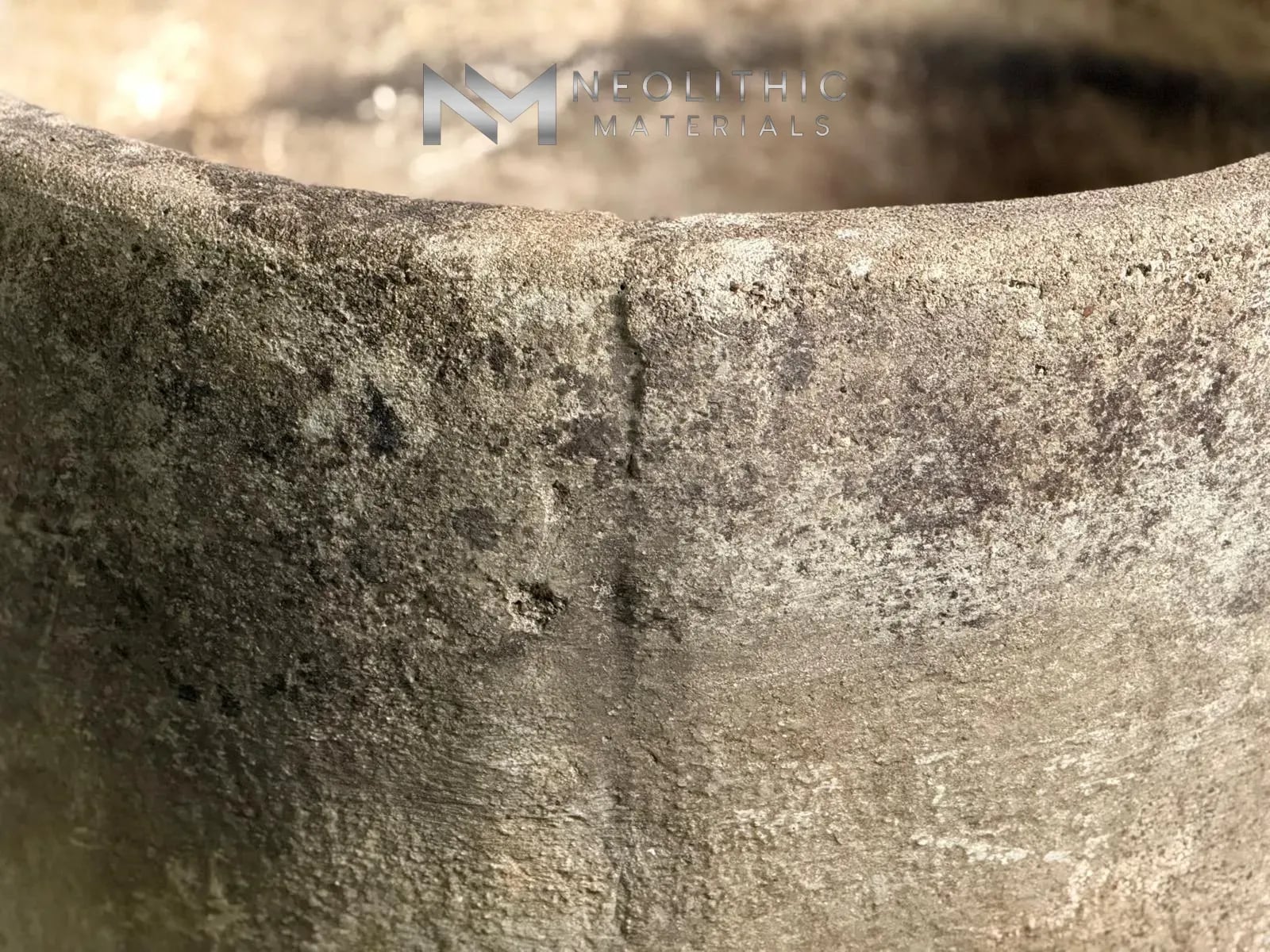 French Antique Limestone Round Trough - Image 7
