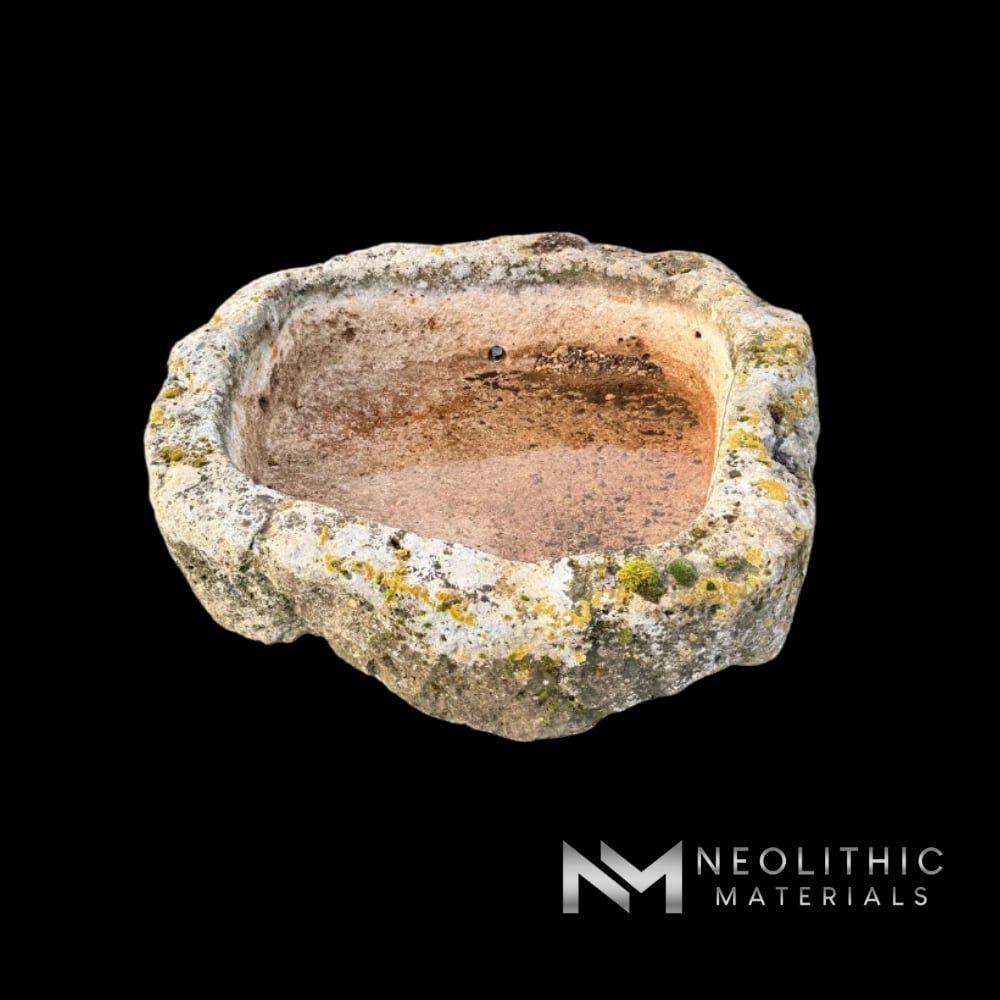 French Antique Limestone Trough