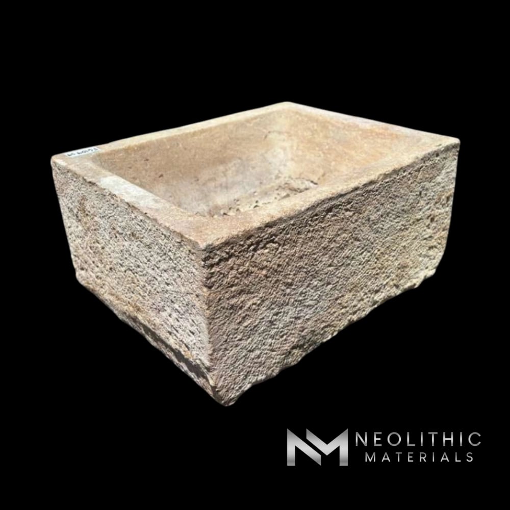 French Antique Limestone Troughs