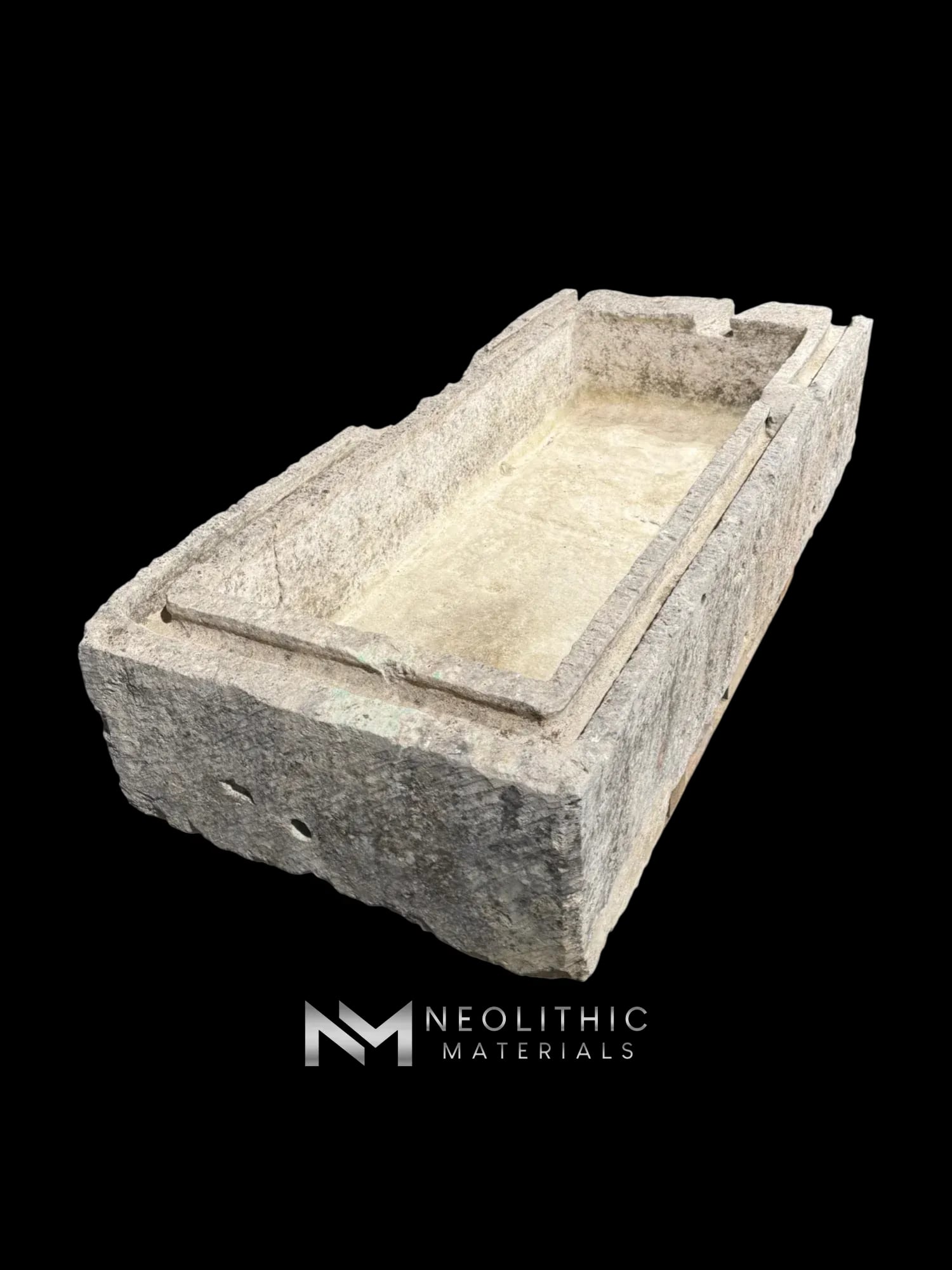 Antique French Limestone Trough - Image 4