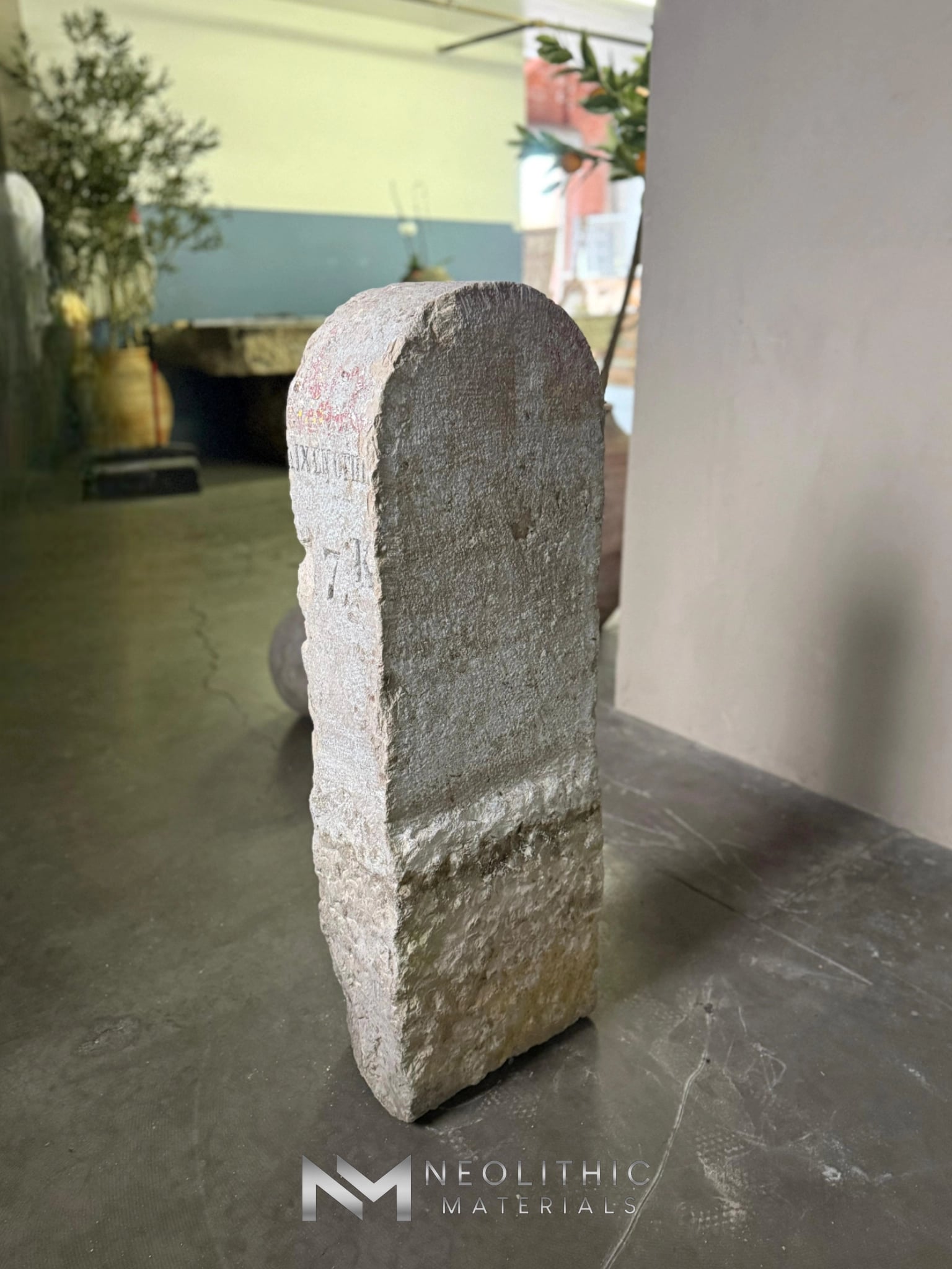 French Antique Mile Marker - Image 3