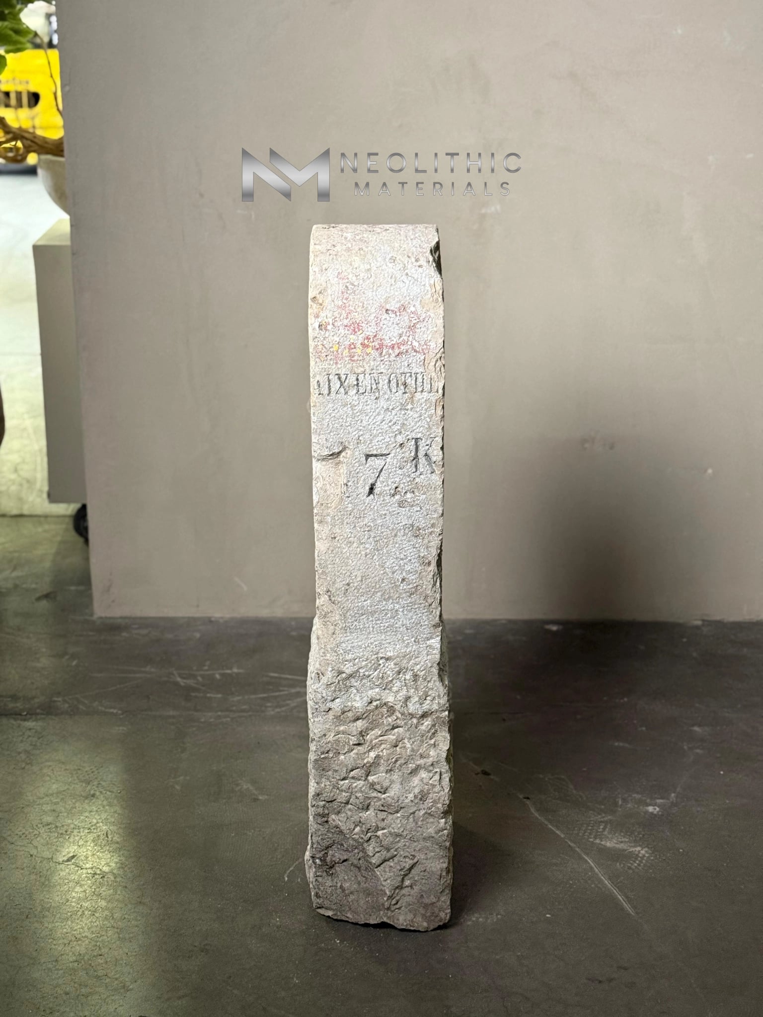 French Antique Mile Marker - Image 4