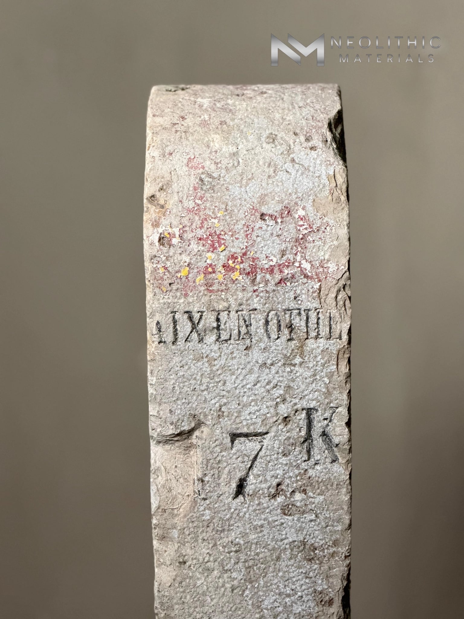 French Antique Mile Marker - Image 6