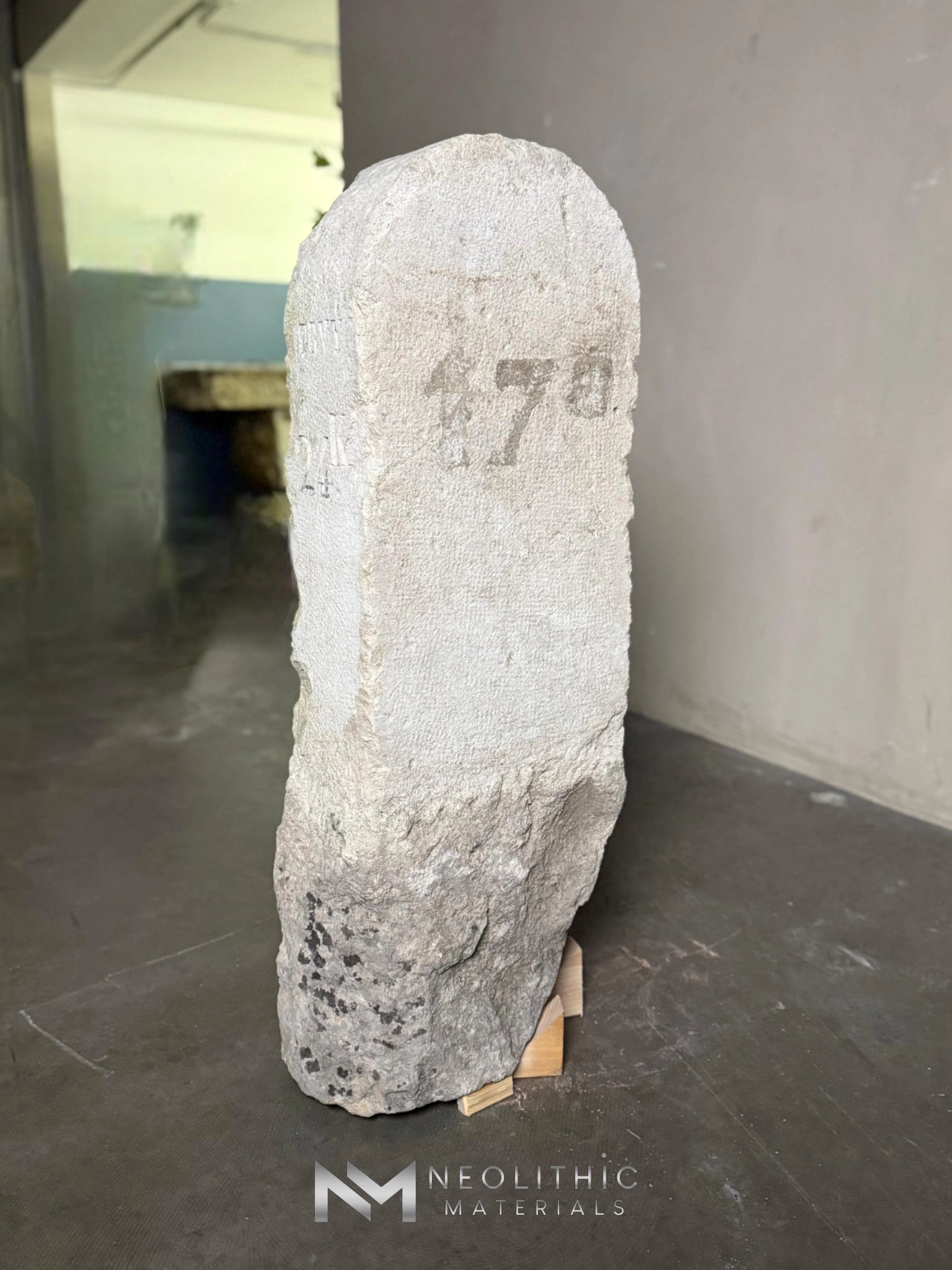 French Antique Mile Marker - Image 9