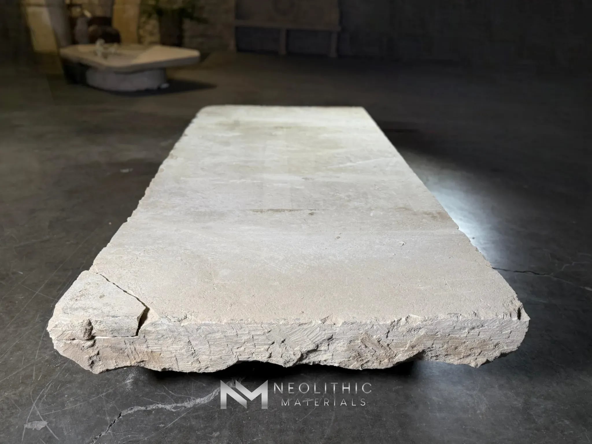 French Antique Foundation Slab - Image 4