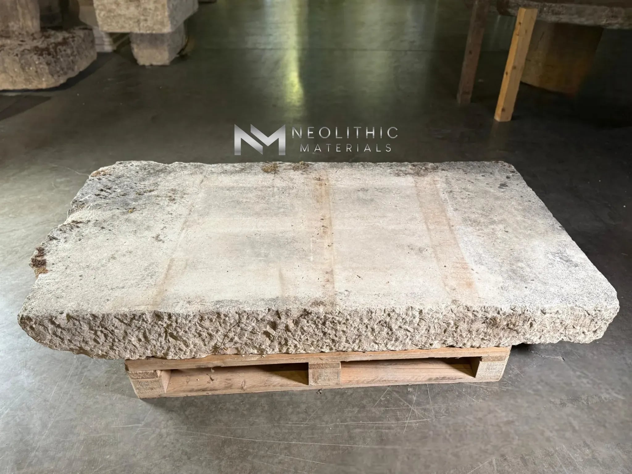 French Antique Foundation Slab - Image 2