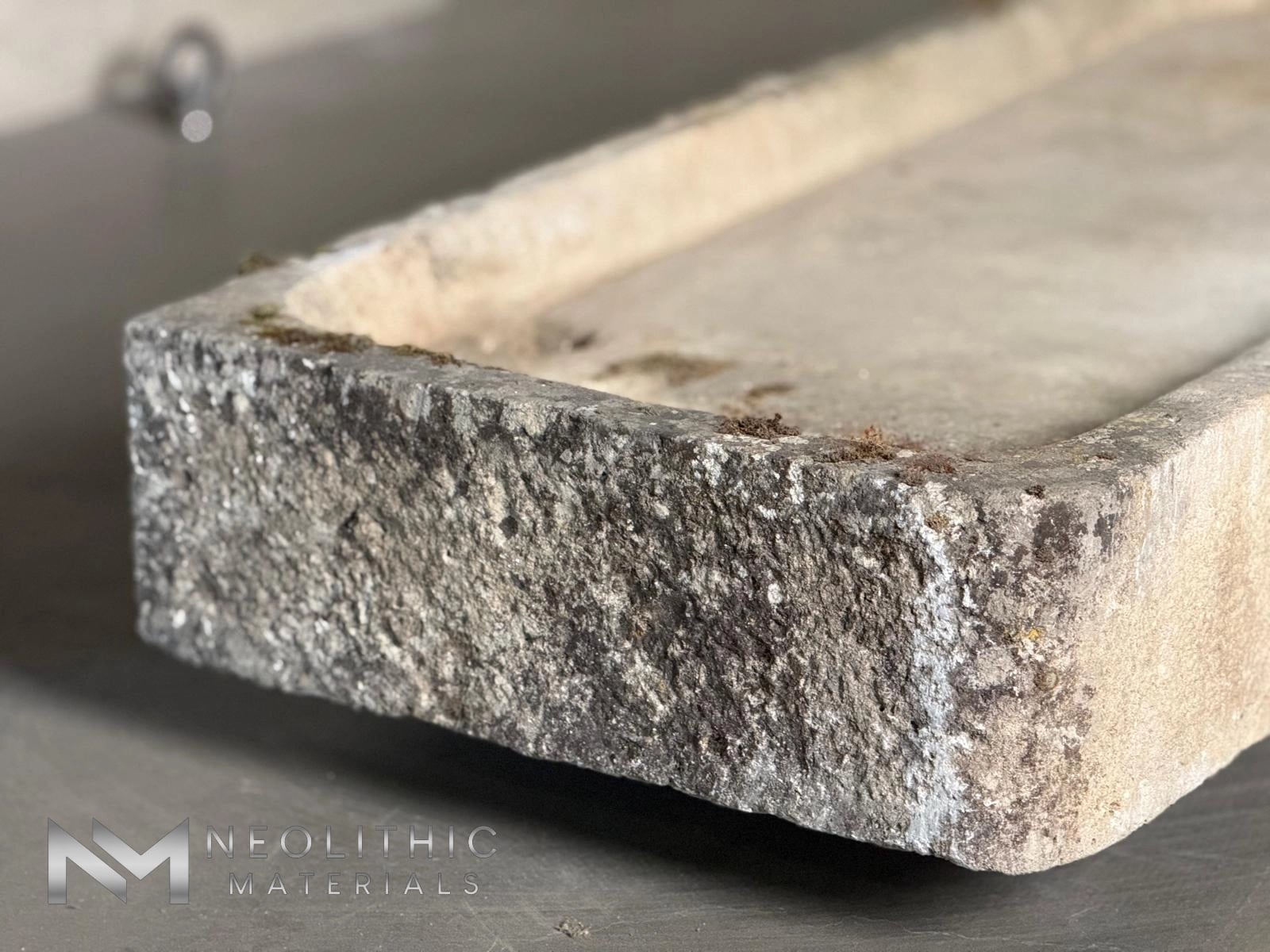 French Antique Limestone Sink - Image 5