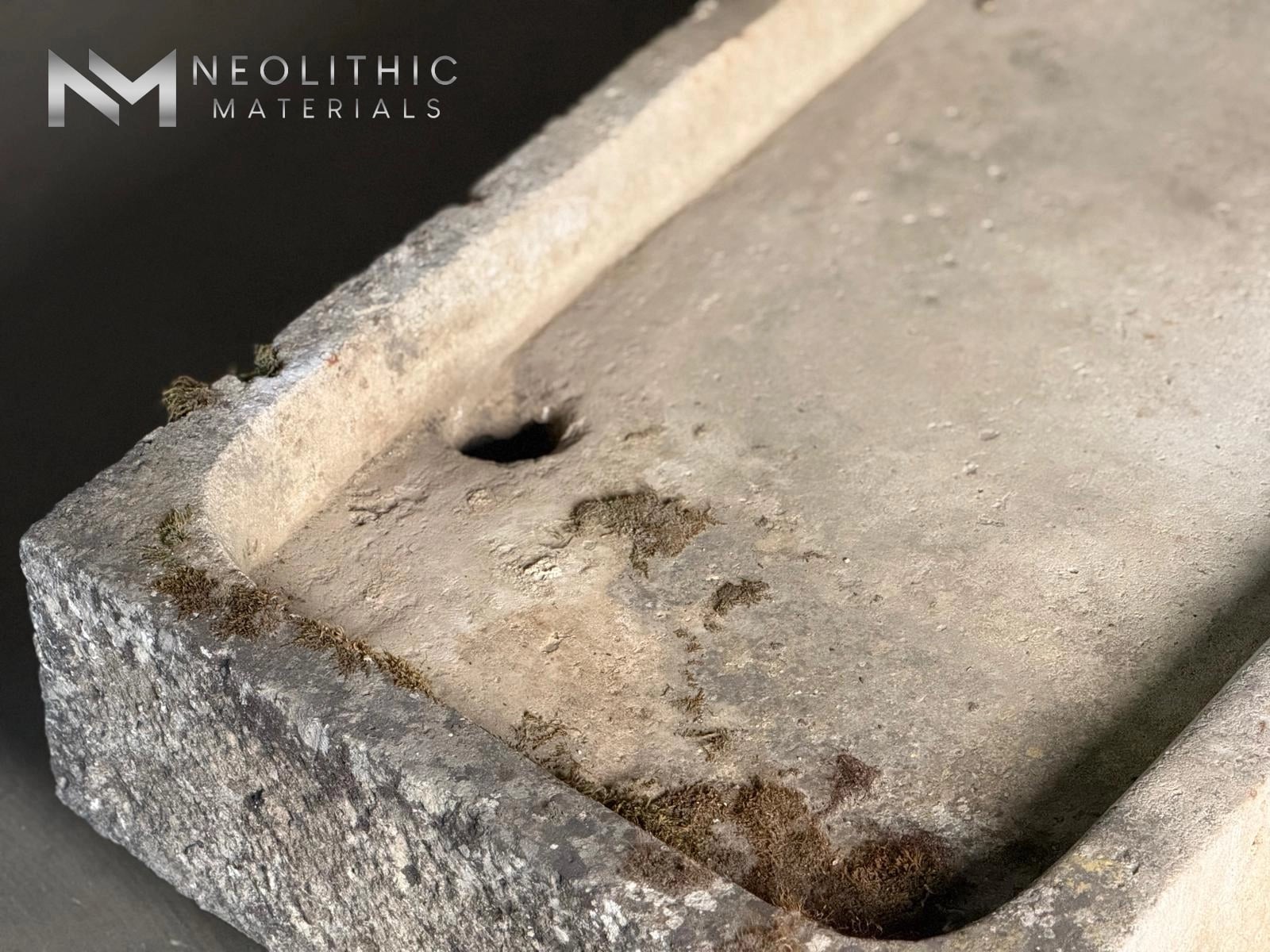 French Antique Limestone Sink - Image 6