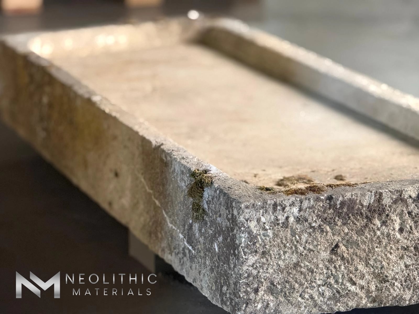 French Antique Limestone Sink - Image 7