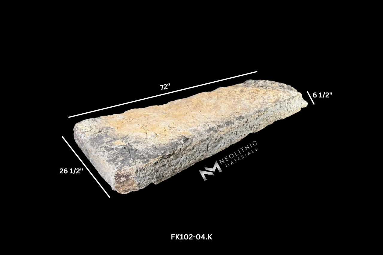 French Antique Limestone Slab - Image 6