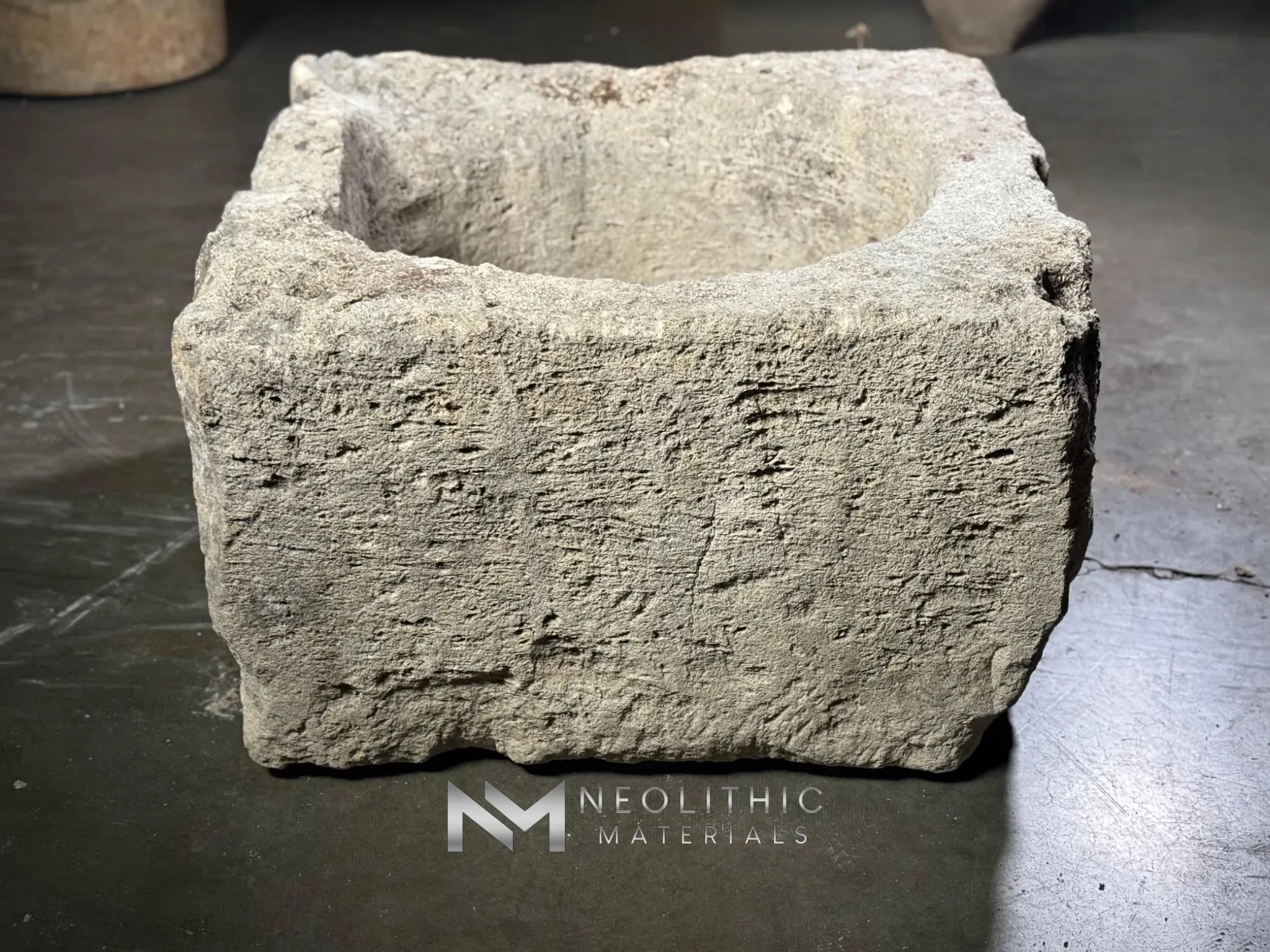 French Antique 19th Century Square Wellhead - Image 4