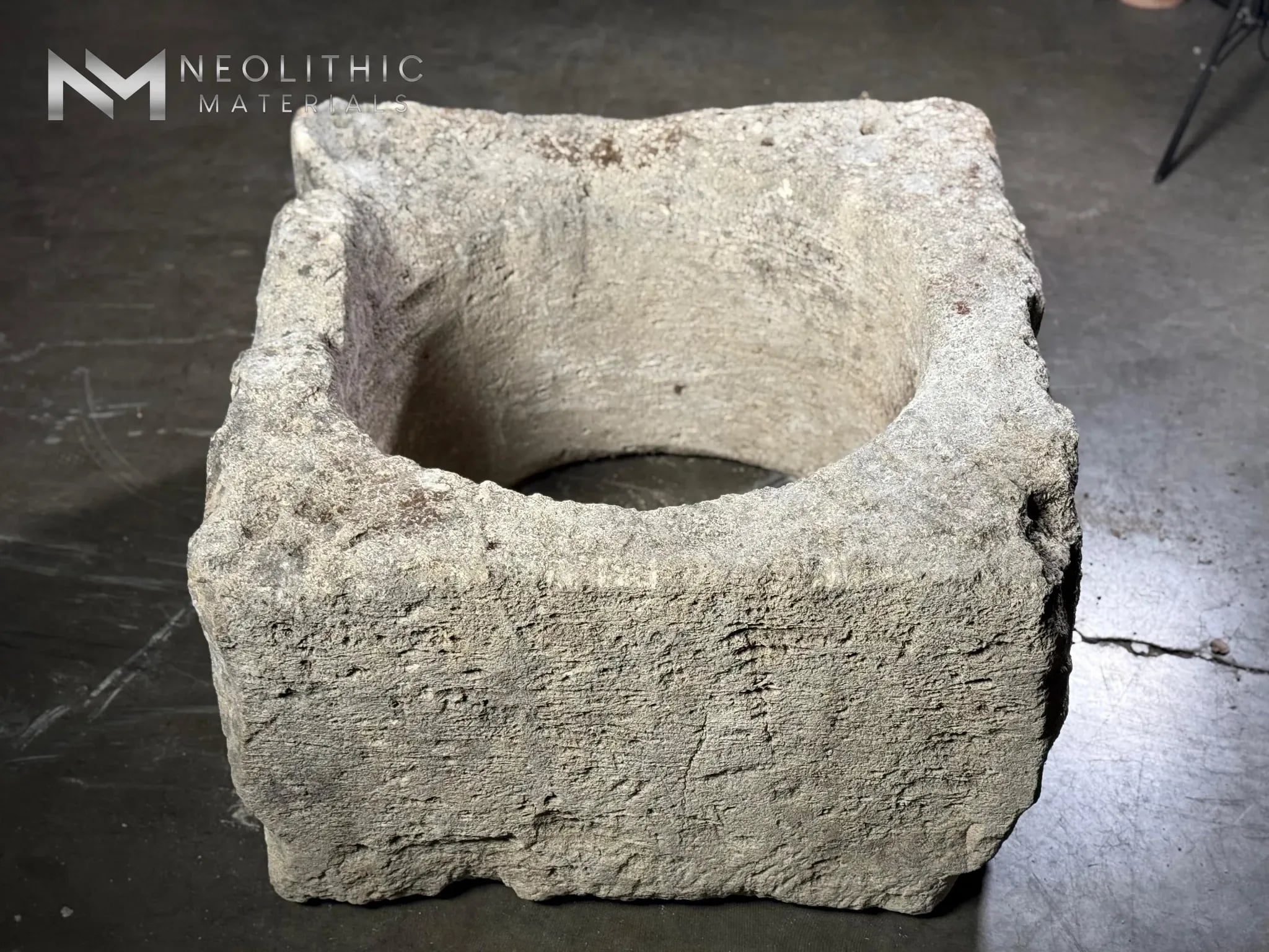 French Antique 19th Century Square Wellhead - Image 6