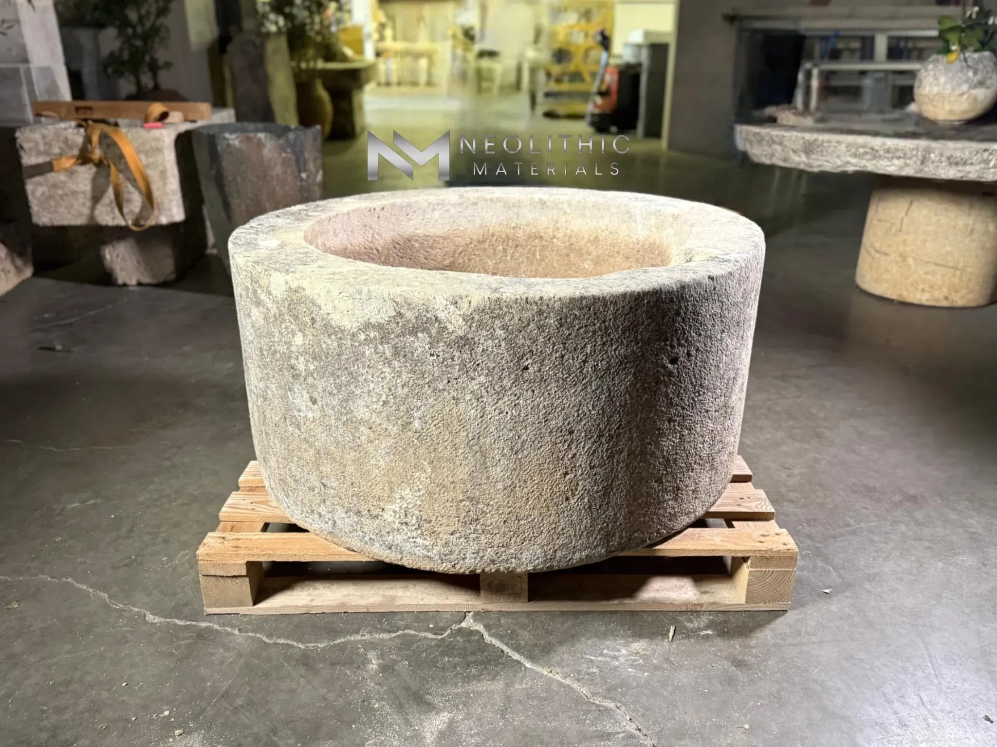 French Antique 19th Century Limestone Wellhead - Image 5