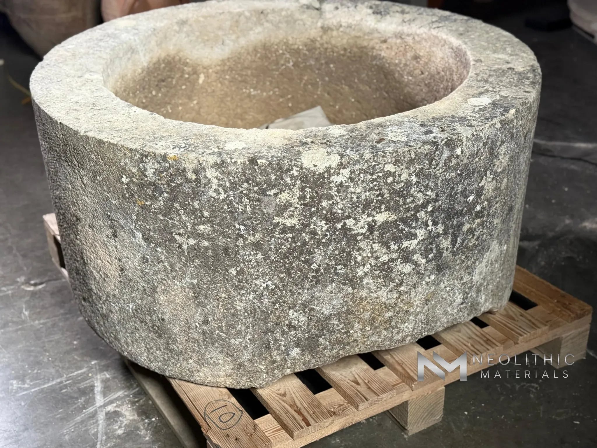 French Antique 19th Century Limestone Wellhead - Image 6