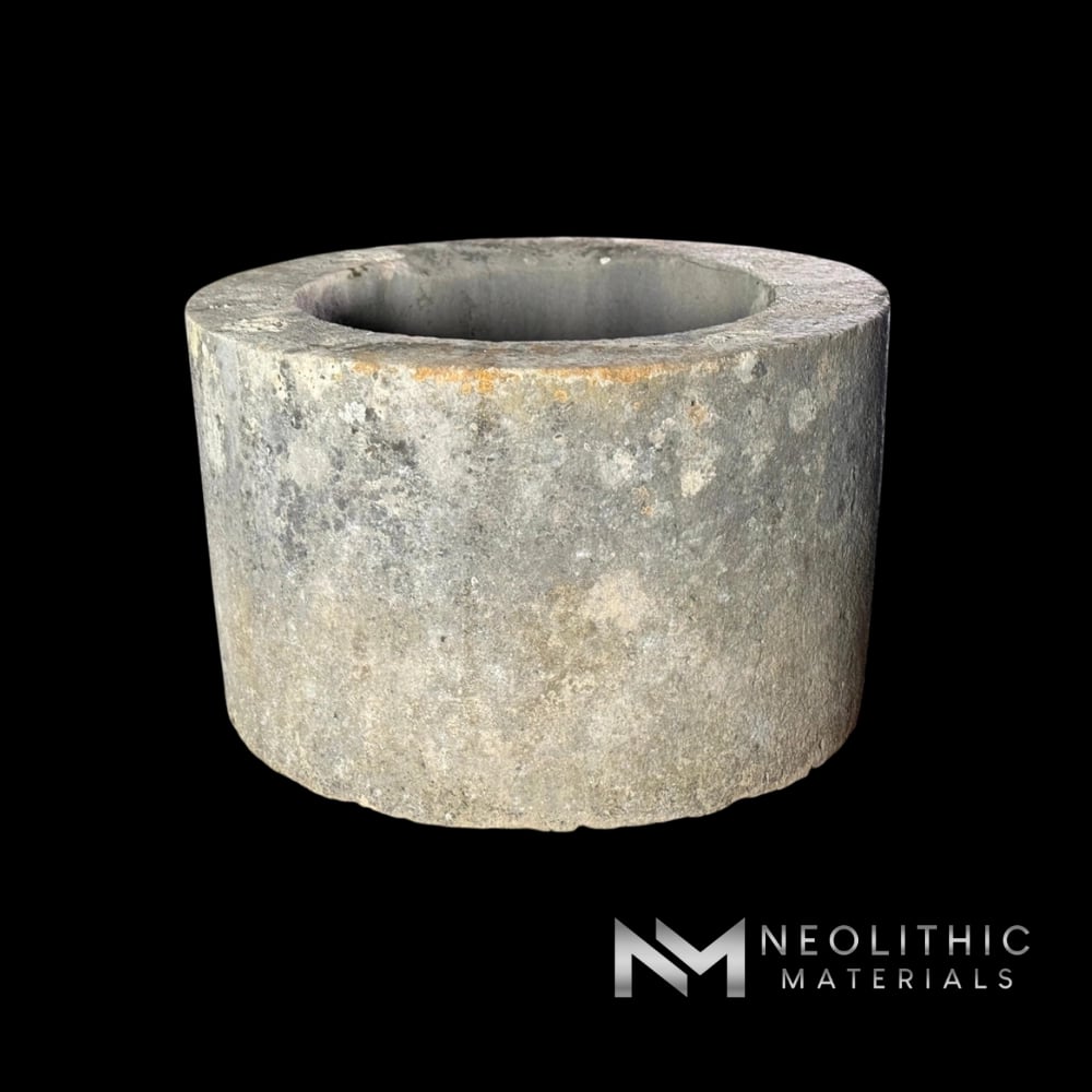 French Antique 19th Century Limestone Wellhead
