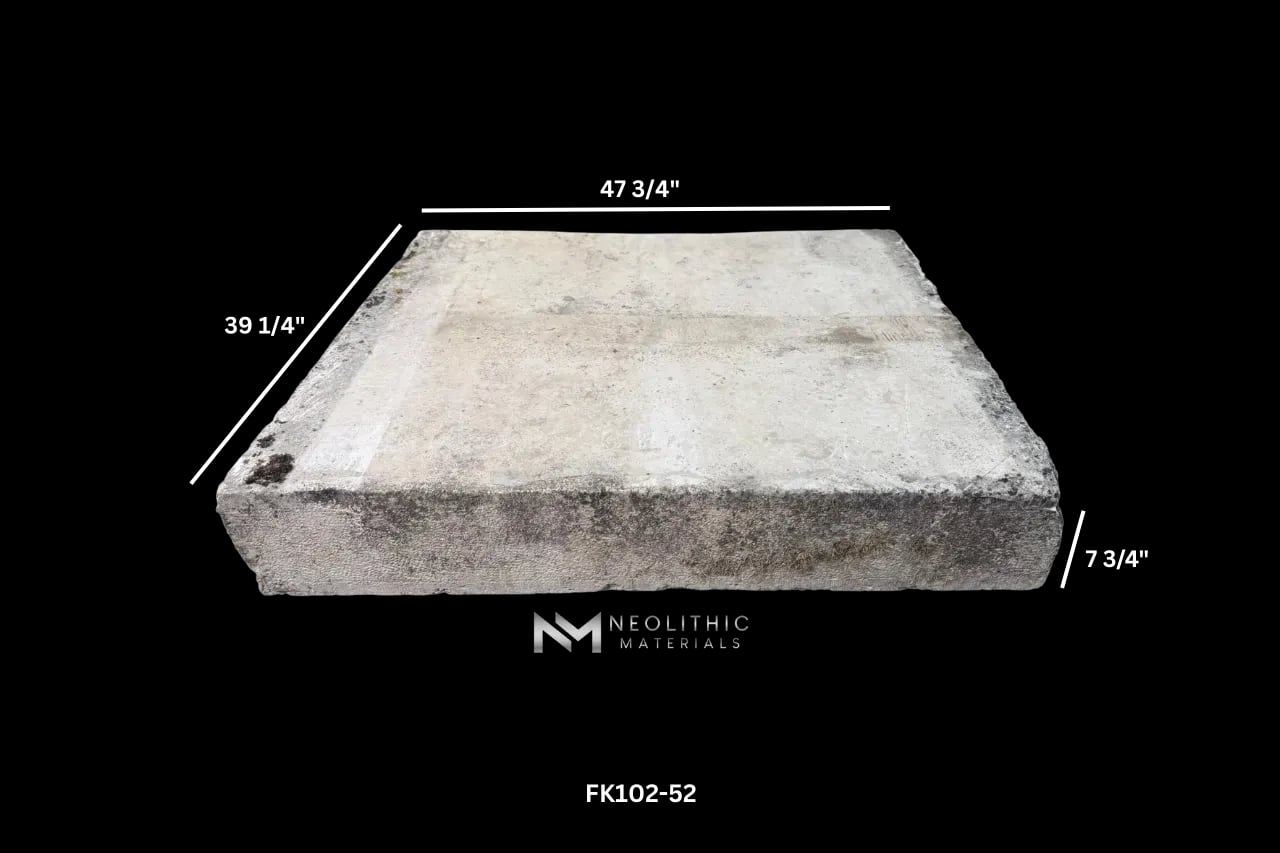 French Antique Limestone Slab - Image 8