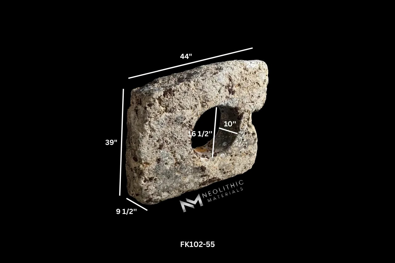 French Antique Limestone Wellhead - Image 2