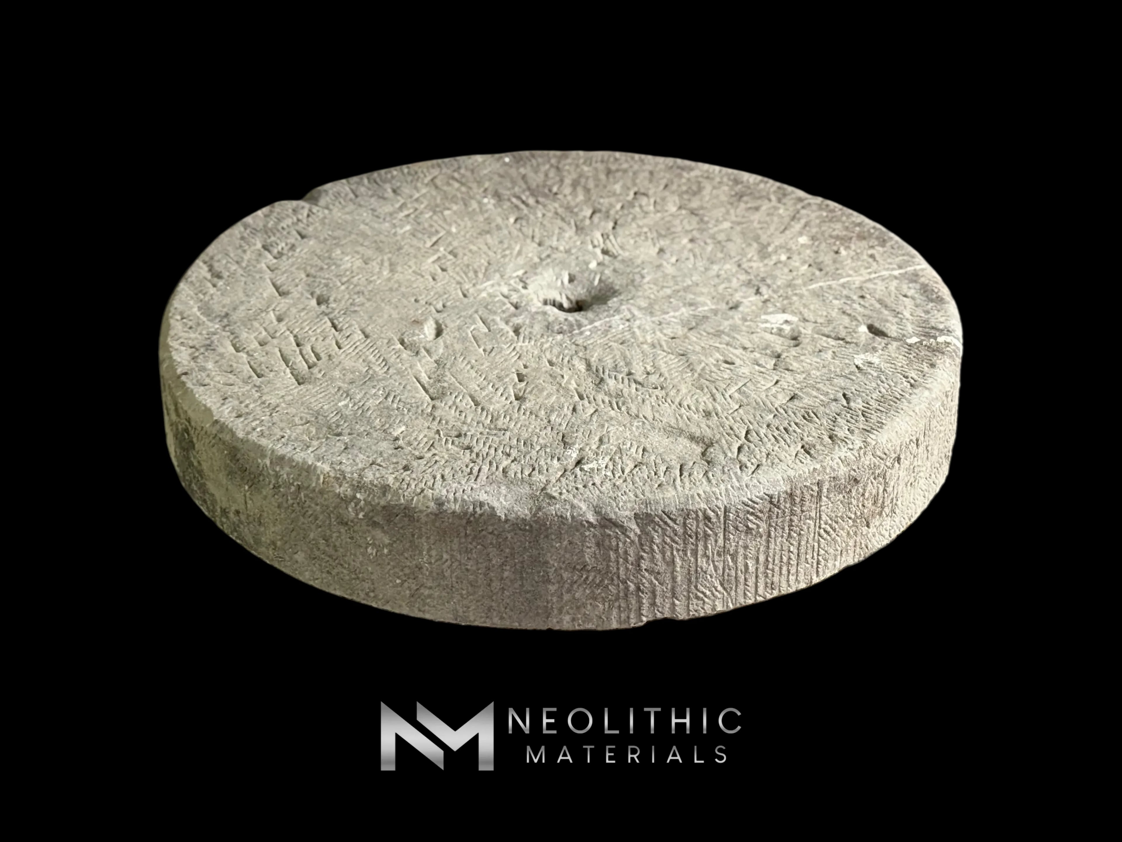 French Antique Limestone Mill - Image 2