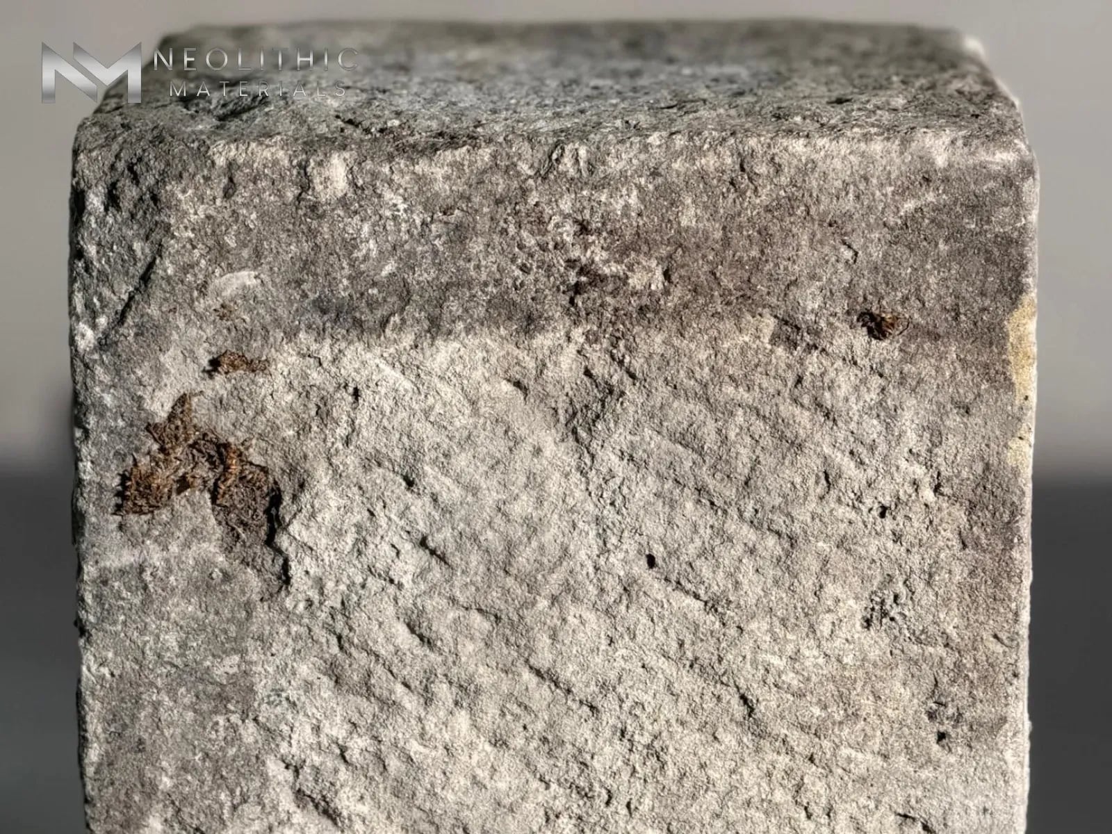 French Antique Limestone Pedestal - Image 5