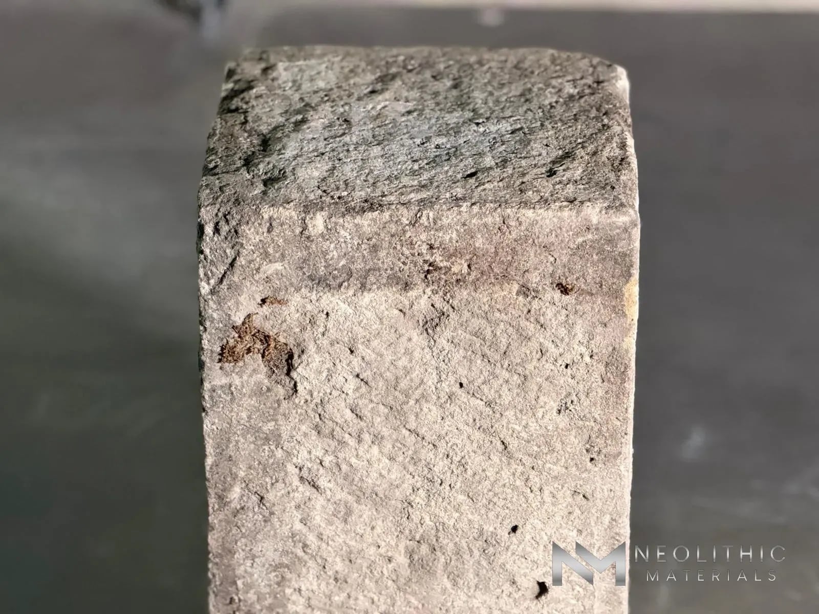 French Antique Limestone Pedestal - Image 6