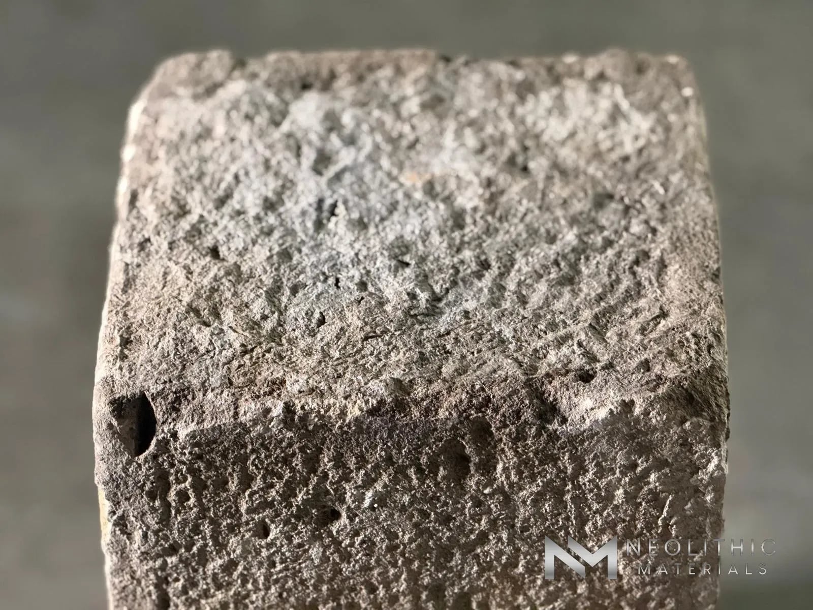 French Antique Limestone Pedestal - Image 7