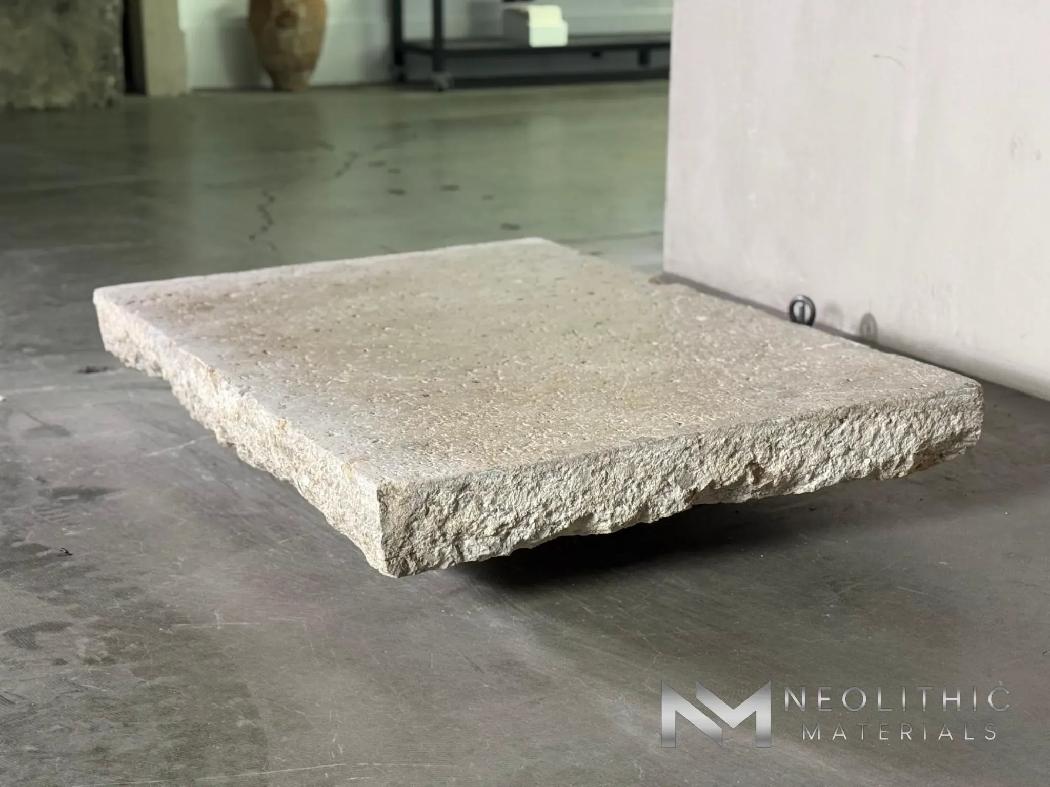 French Antique Limestone Slab - Image 3