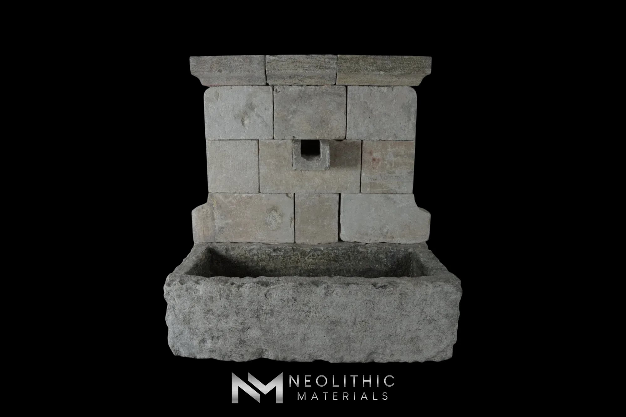 Reclaimed Limestone Fountain - Image 3