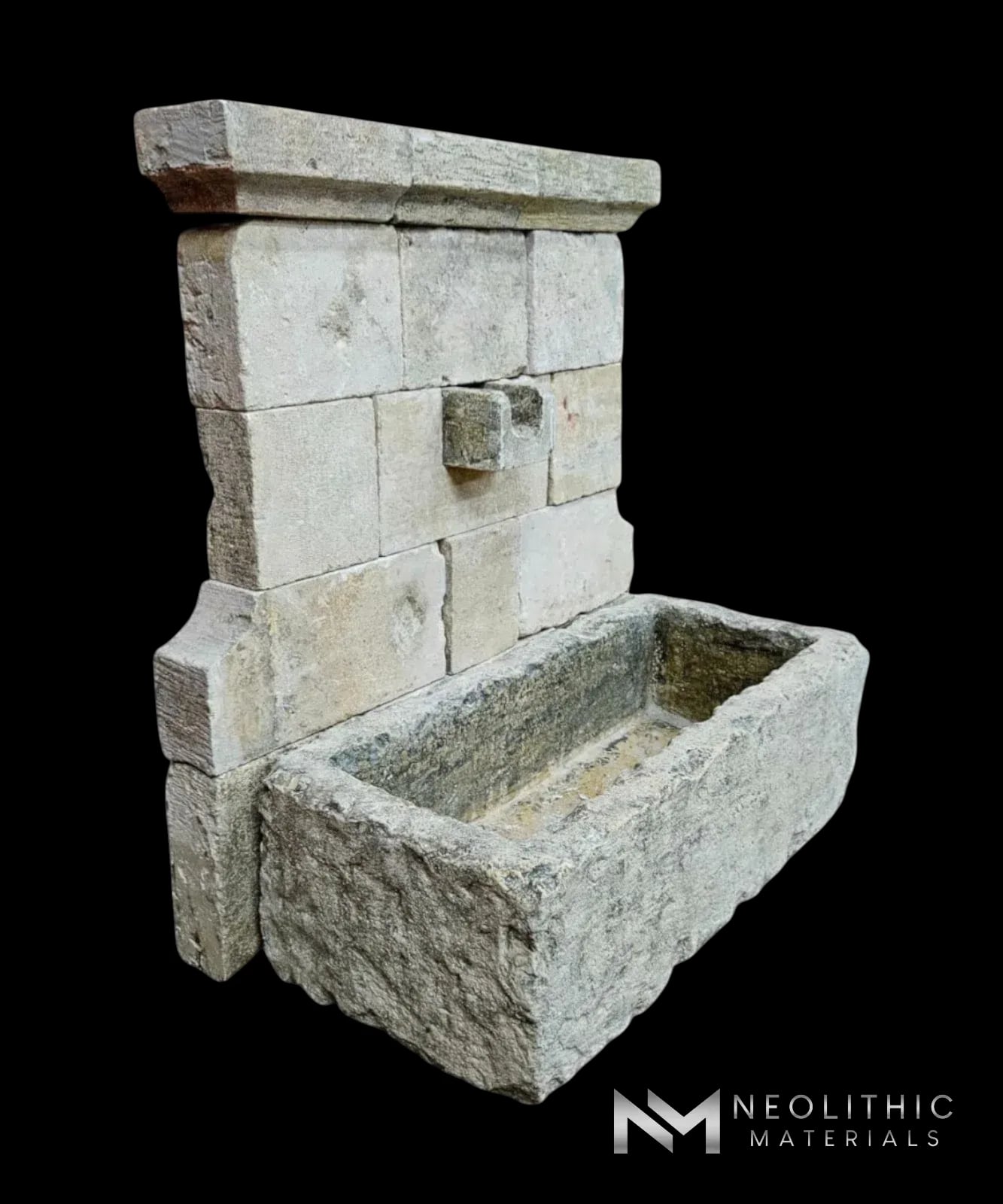 Reclaimed Limestone Fountain - Image 5