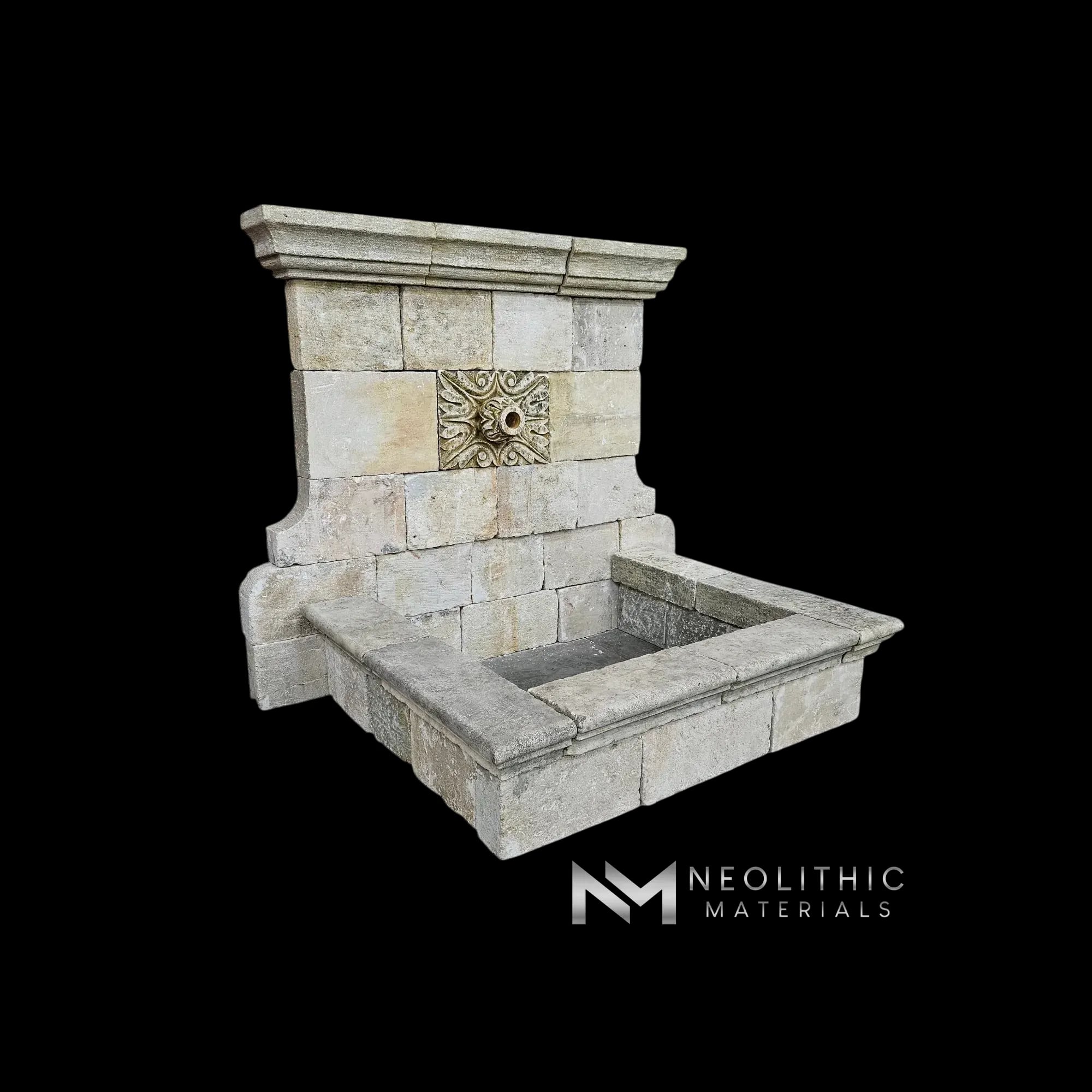 Reclaimed Limestone Fountain - Image 3