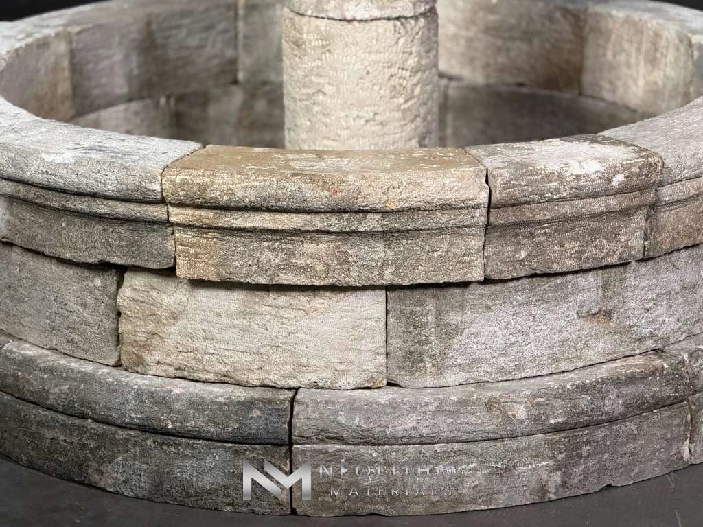 Reclaimed Limestone Fountain - Image 9